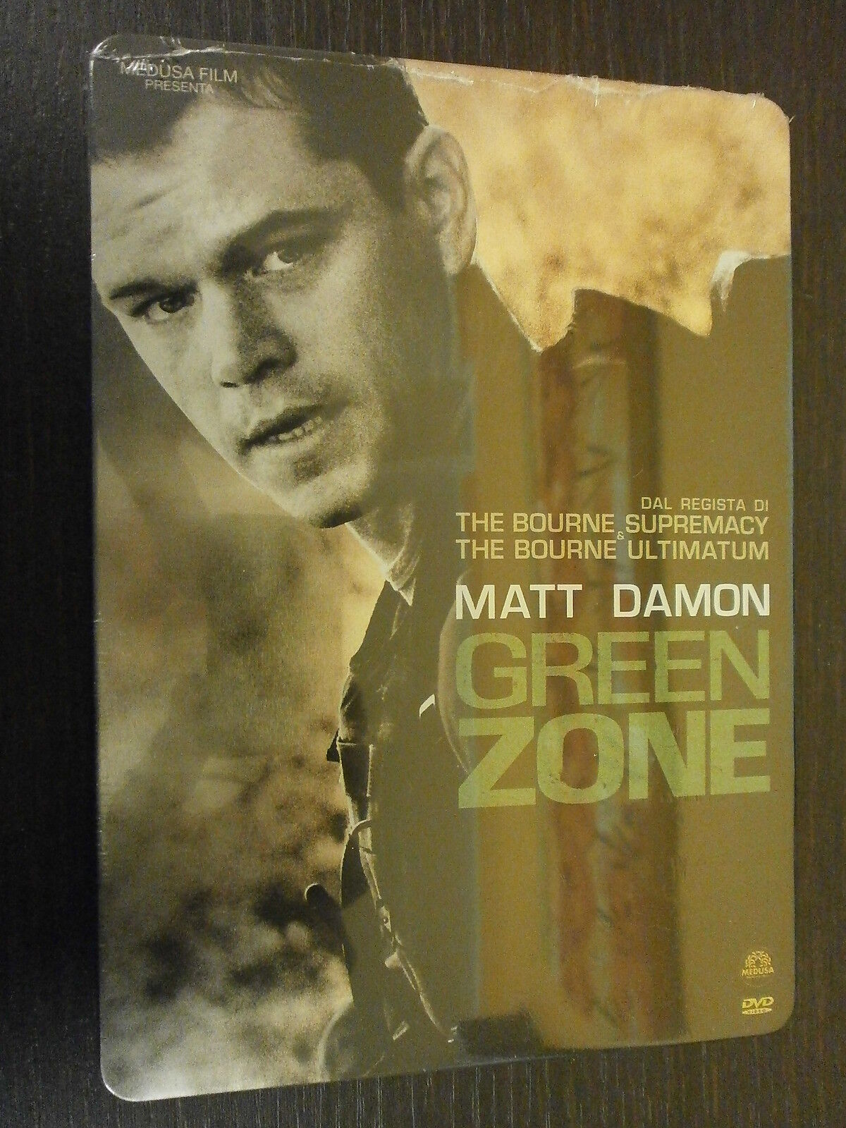 GREEN ZONE - METAL TIN BOX -FILM in DVD ORIGINALE - visitate COMPRO FUMETTI SHOP