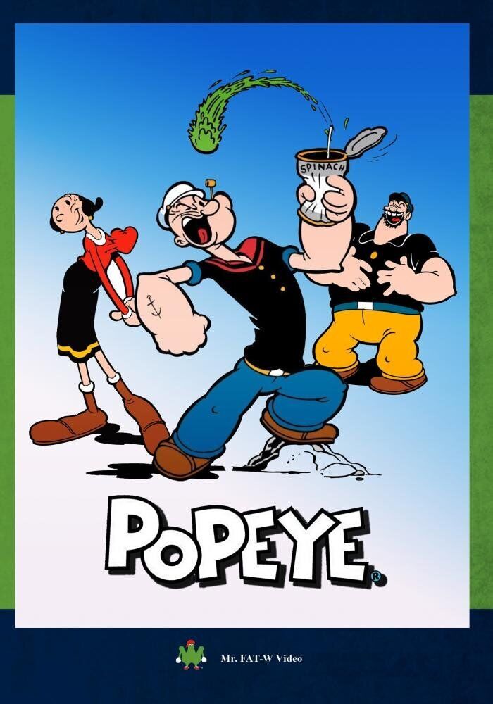 Popeye (DVD) Gus Wickie Jack Mercer Jackson Beck Mae Questel Margie Hines