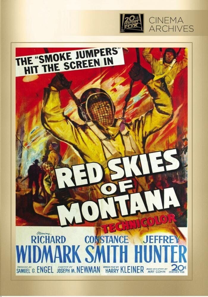 Red Skies of Montana (DVD) Constance Smith Jeffrey Hunter Richard Boone