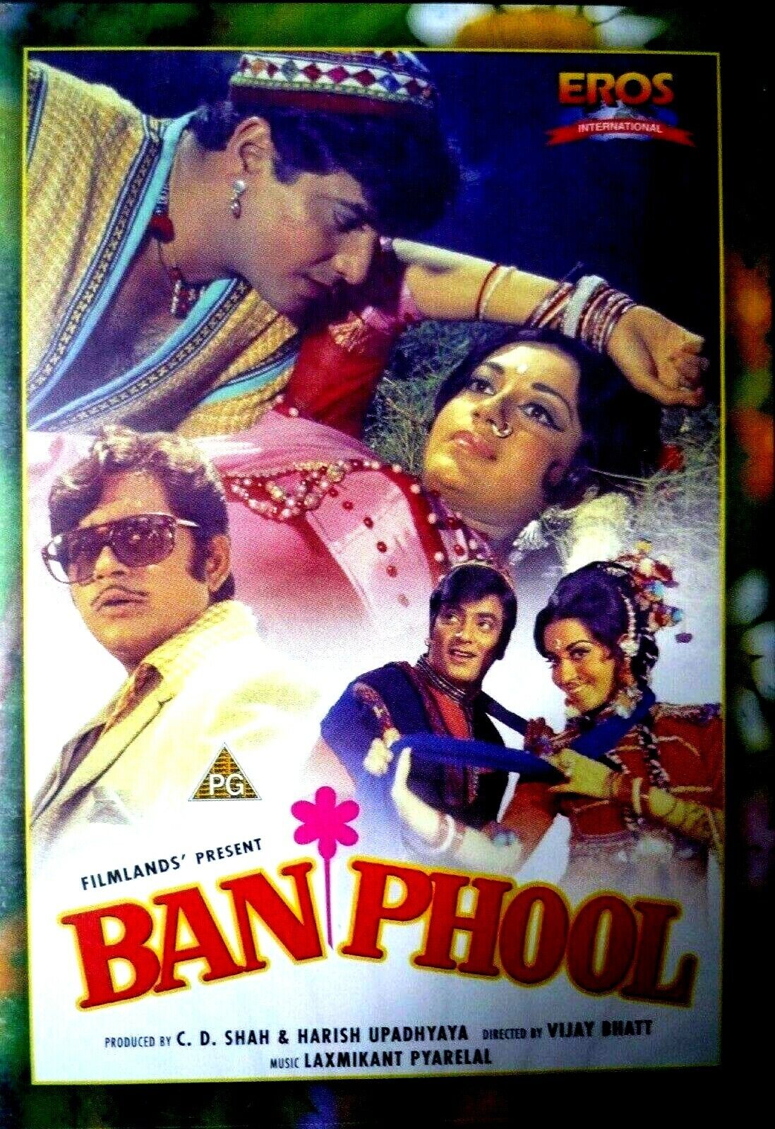 Ban Phool - Jeetendra, Babita - Nuovo Eros Bollywood DVD - Inglese Sottotitoli