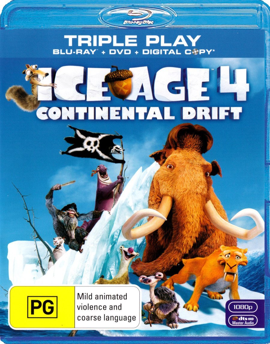 Ice Age 4 (Blu-ray/DVD/Digital Copy (Blu-ray)
