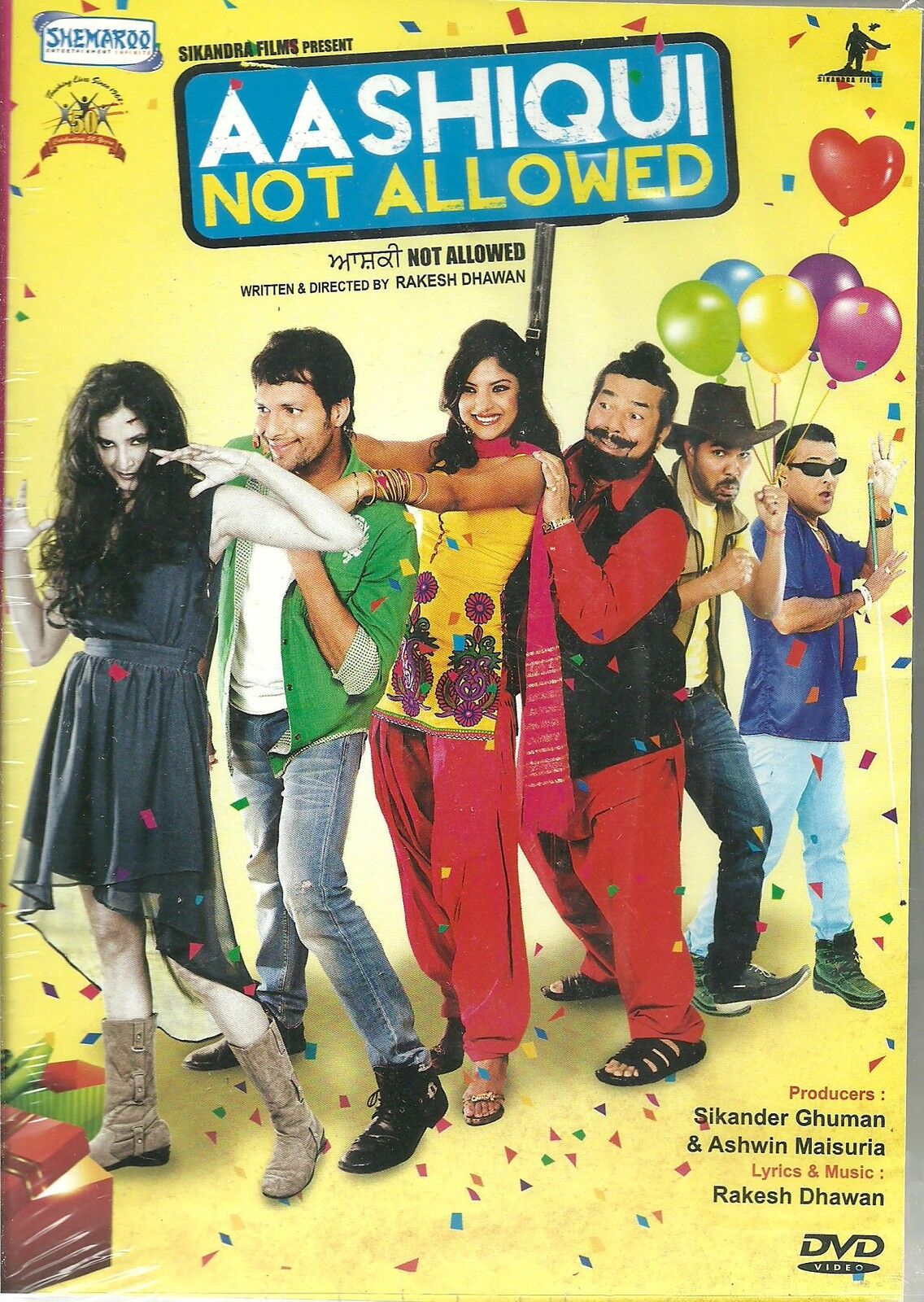 Aashiqui Non Allowed - Nuovo Originale Bollywood DVD –