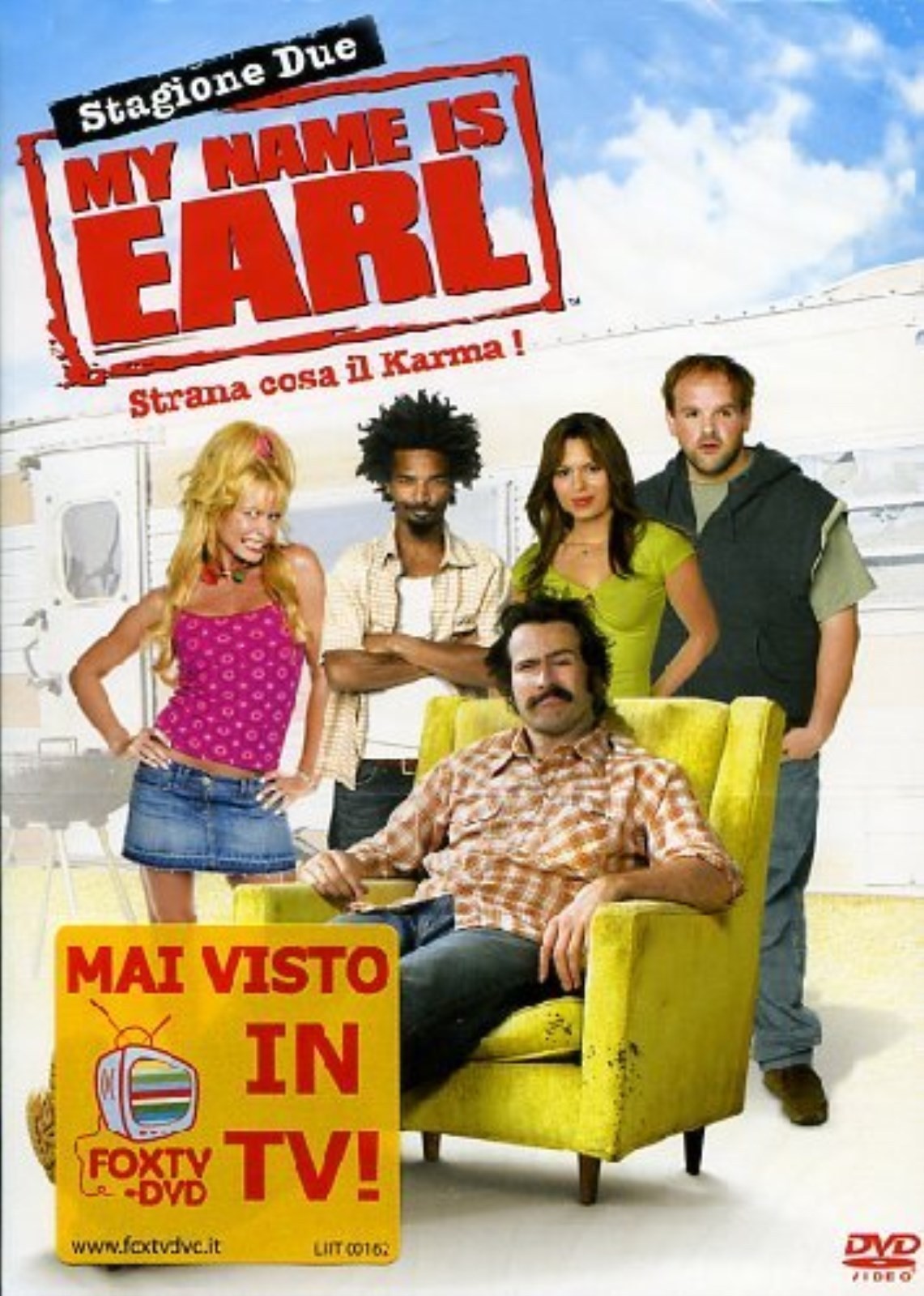 COFANETTO DVD - MY NAME IS EARL SERIE STAGIONE 2 SERIE TV (4 DVD) - Nuovo!!