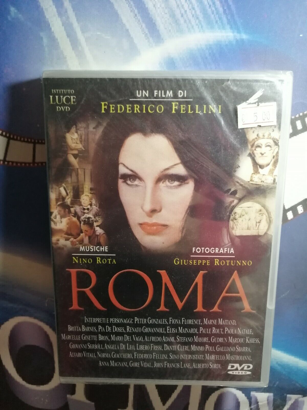 ROMA Federico Fellini DVD *NUOVO