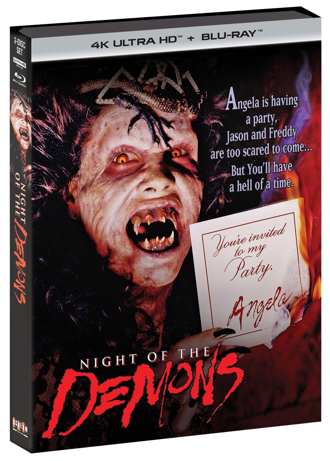 Night of the Demons (Collector's Edition) (Blu-ray) Hal Havins Allison Barron