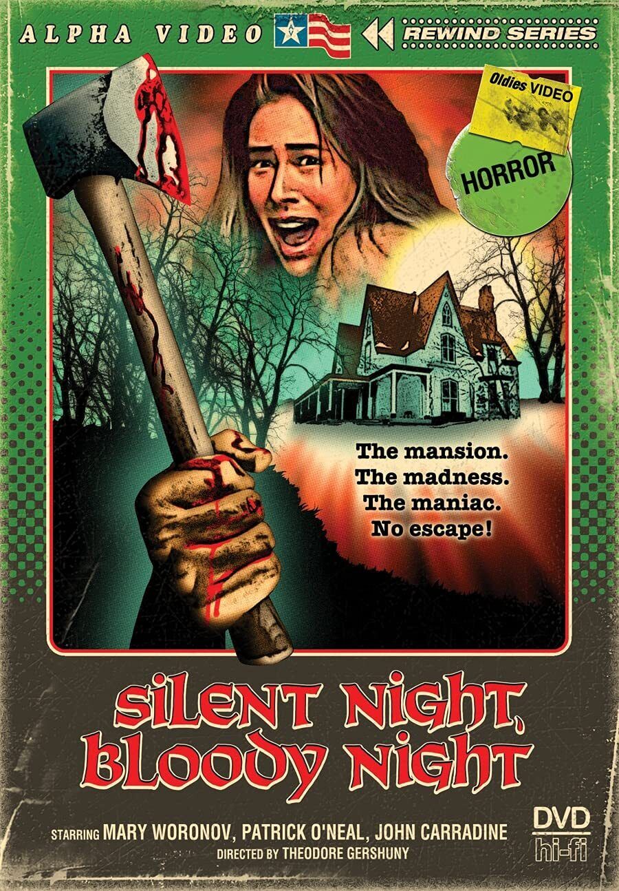 Silent Night, Bloody Night (Retro Cover Art) (DVD)