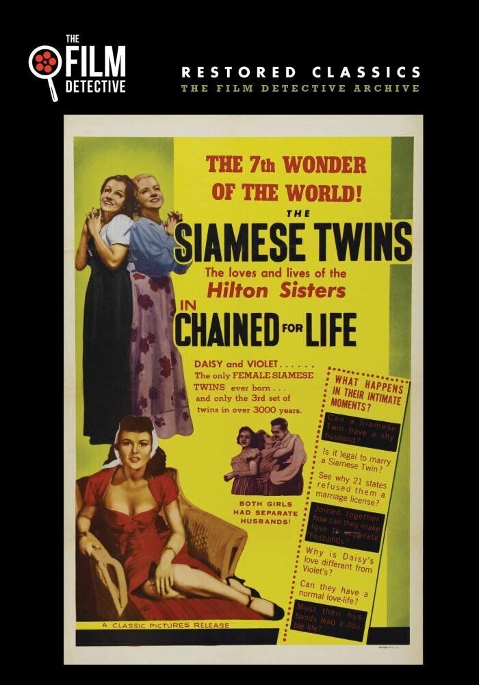 Chained for Life (The Film Detective Restored Version) (DVD) Violet Hilton
