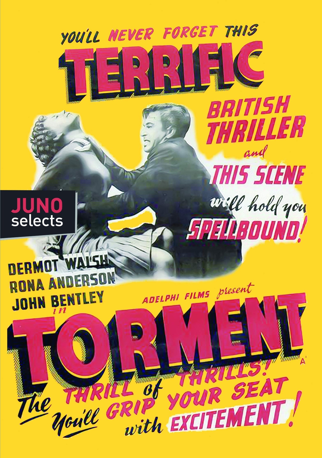 Torment (DVD) Dermot Walsh Rona Anderson John Bentley Dilys Laye