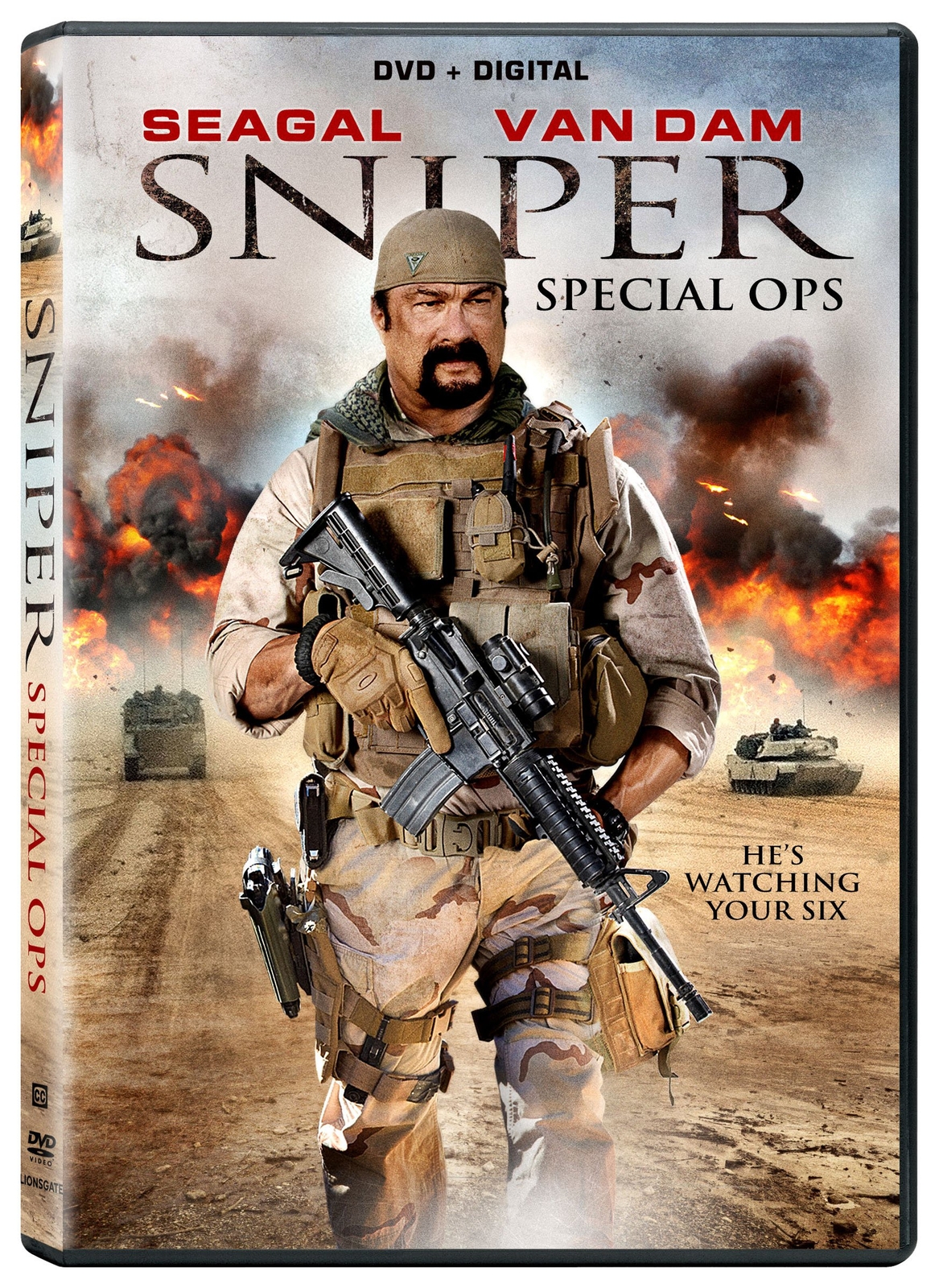Sniper: Special Ops (DVD) Steven Seagal Rob Van Dam Tim Abell Charlene Amoia