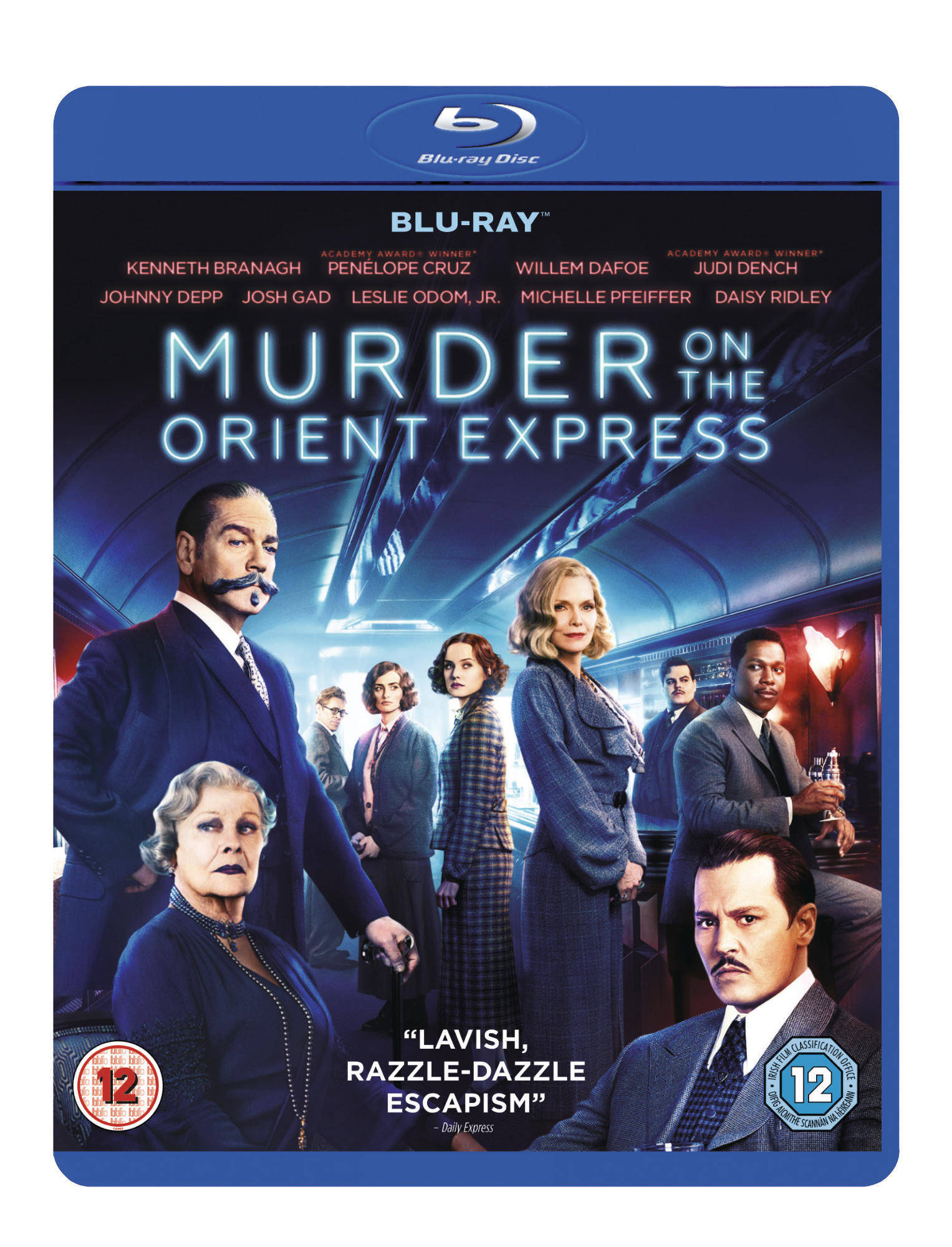 Murder On the Orient Express (Blu-ray) Lucy Boynton Josh Gad Penélope Cruz