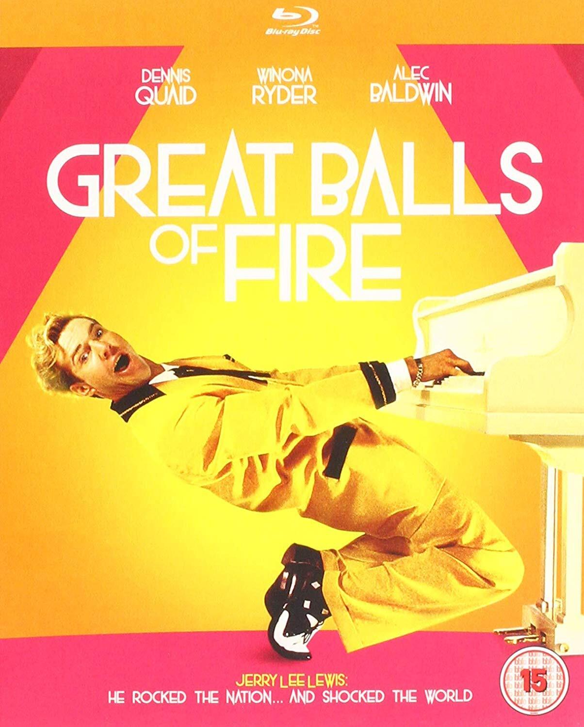 Great Balls of Fire! (Blu Ray) (Blu-ray) Dennis Quaid Winona Ryder Alec Baldwin