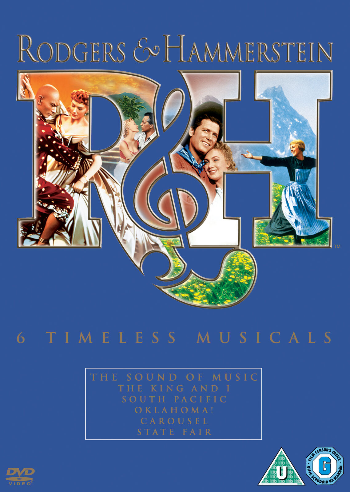 Rodgers and Hammerstein: 6 Timeless Musicals (DVD) Rita Moreno Charmian Carr