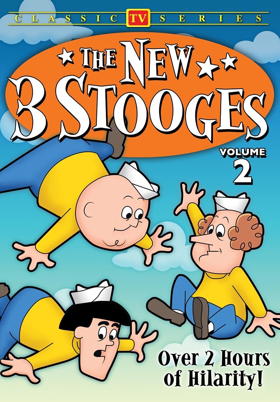 The New 3 Stooges - Volume 2 (DVD) Joe DeRita Larry Fine Moe Howard