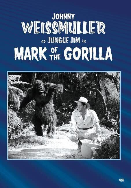 Mark Of The Gorilla (DVD) Johnny Weissmuller Onslow Stevens Pierce Lyden