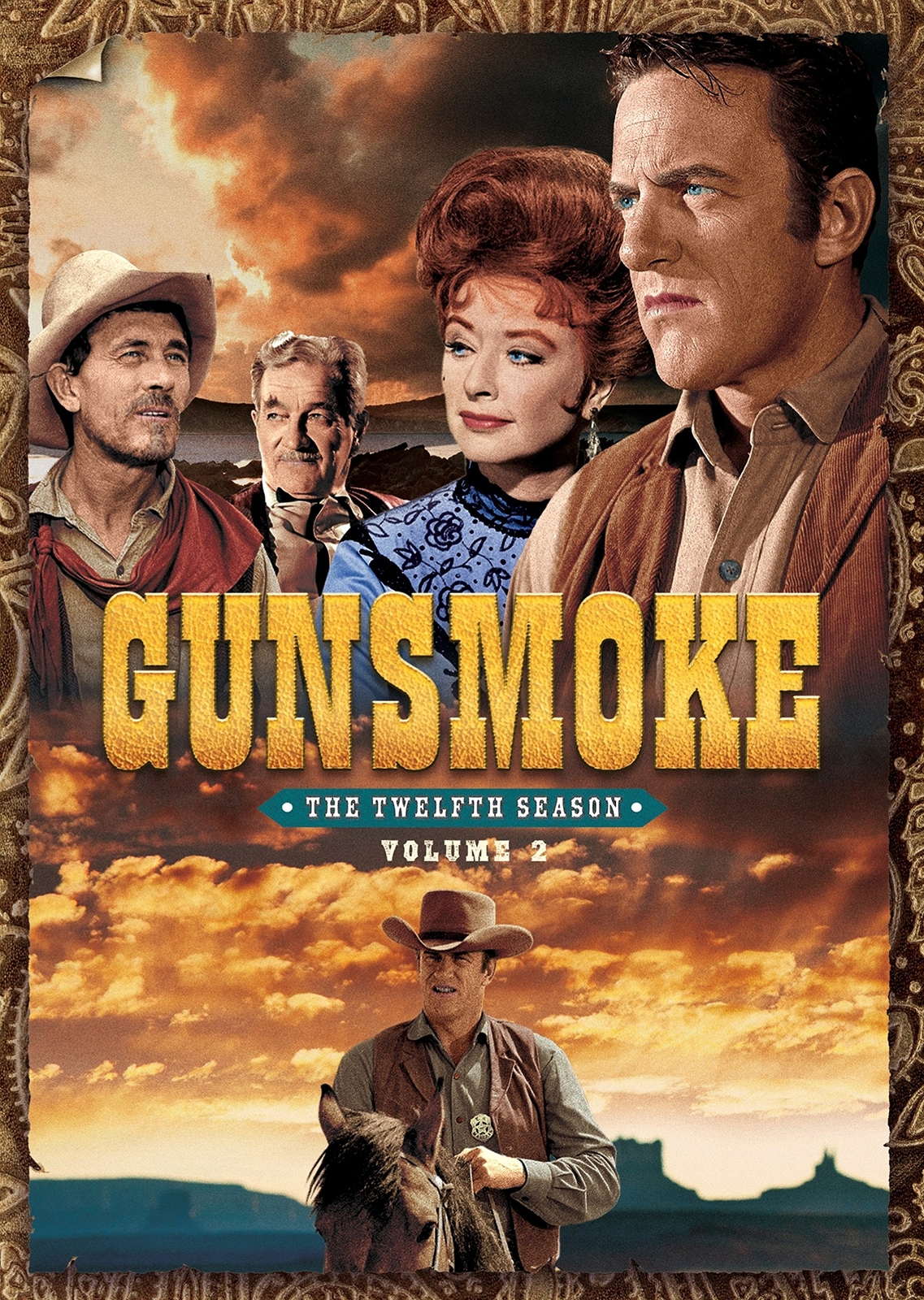 Gunsmoke: The Twelfth Season, Volume Two (DVD) James Arness Amanda Blake