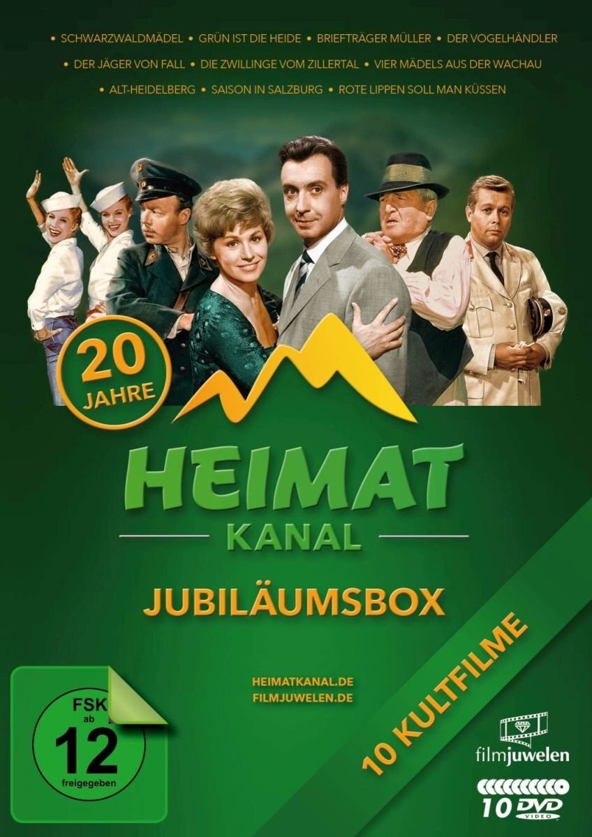 Heimatkanal - Jubiläumsedition [10 DVDs] (DVD) Heinz Rühmann Hans Moser