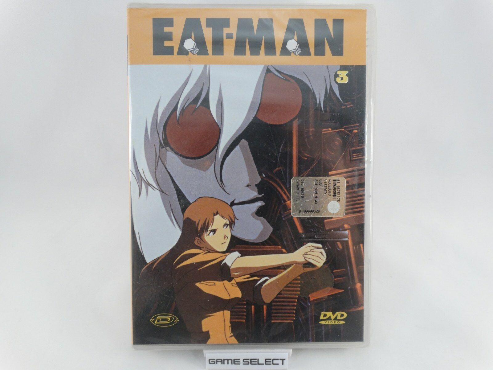 EAT-MAN 3 FILM MOVIE ANIME DVD DYNAMIC ITALIANO GIAPPONESE NUOVO SIGILLATO