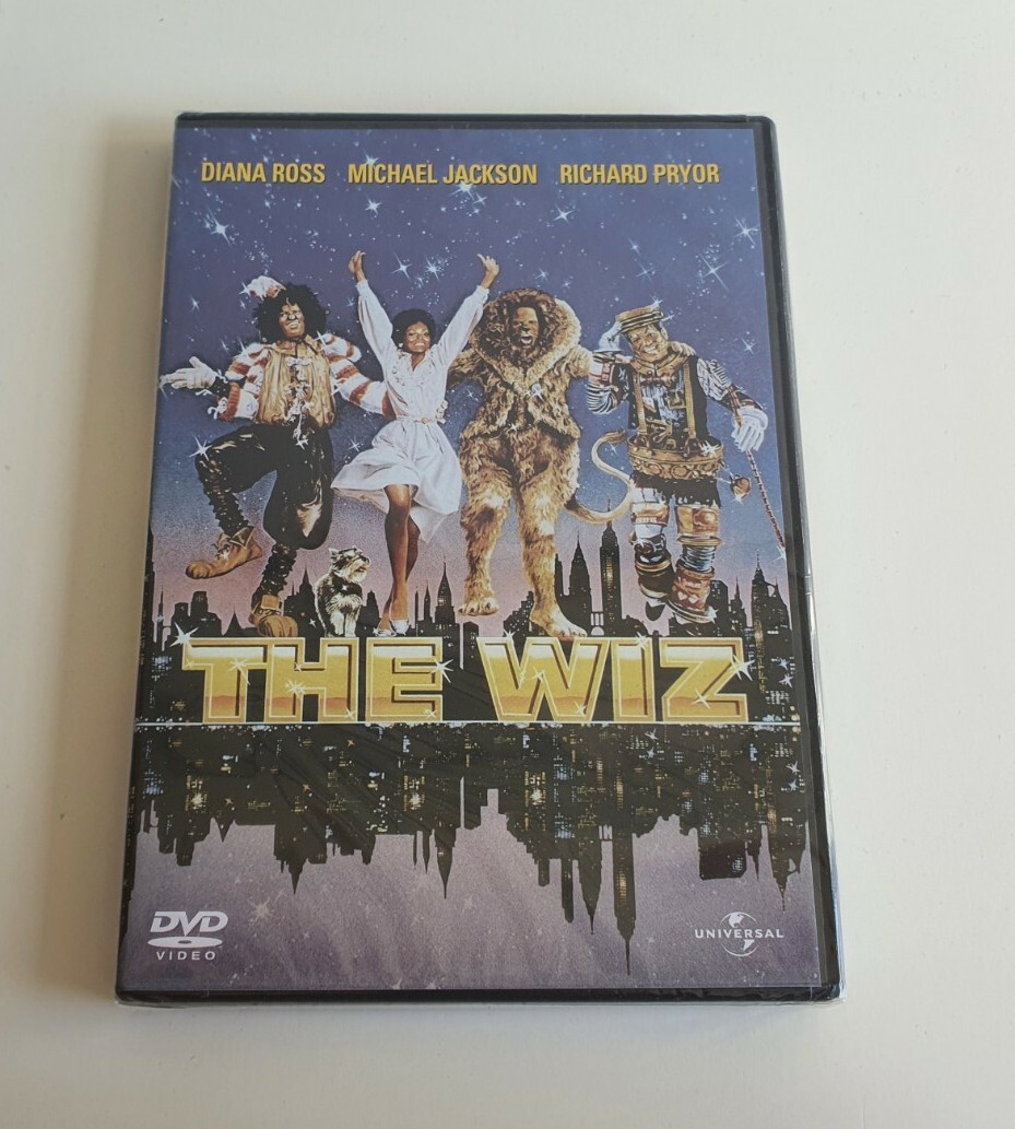 THE WIZ RARO DVD  PRIMA EDIZIONE VENDITA ITALIA Nuovo SIGILLATO  MICHAEL JACKSON