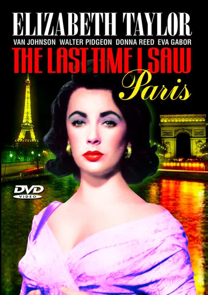The Last Time I Saw Paris (DVD) Elizabeth Taylor Van Johnson Walter Pidgeon