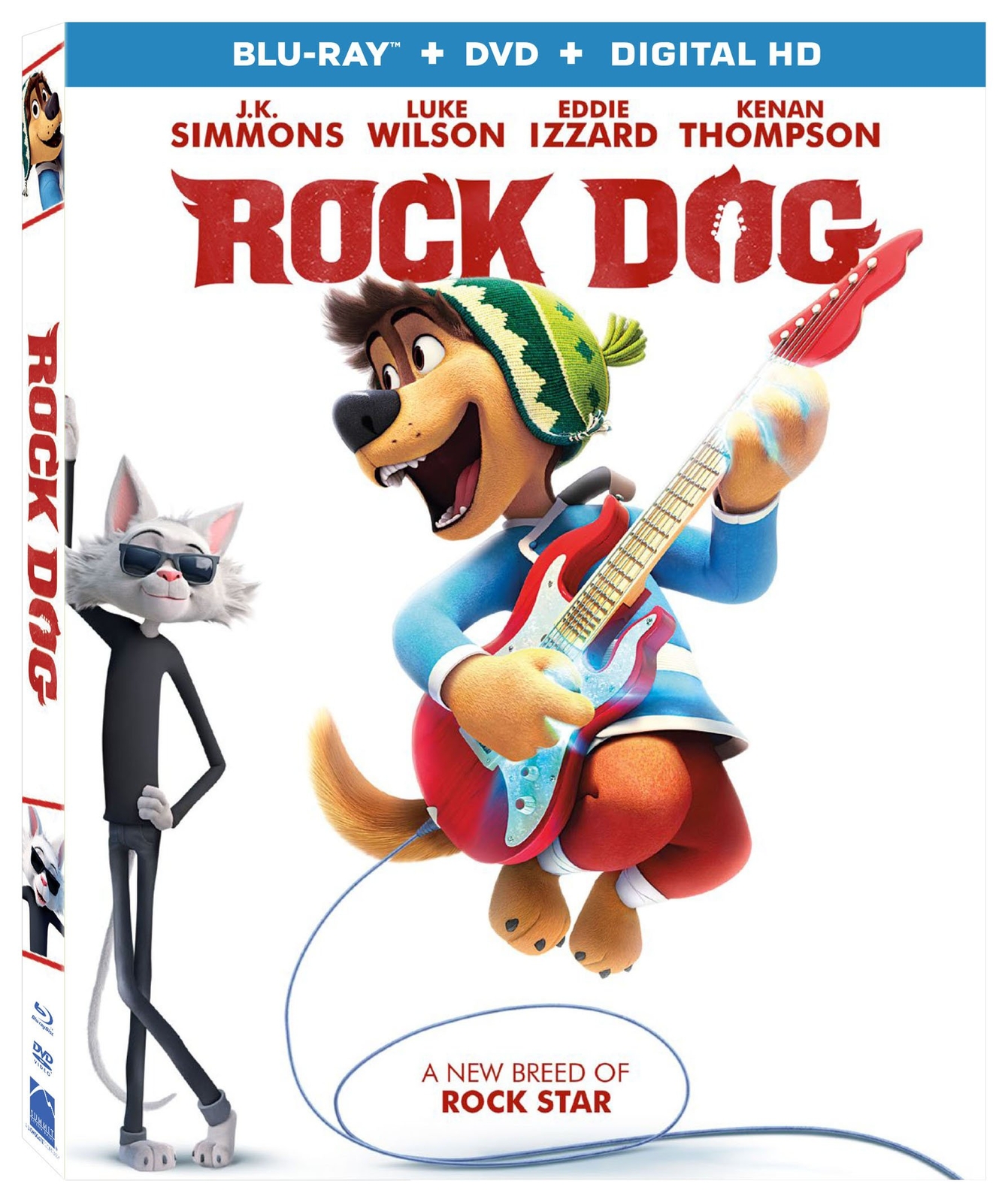 Rock Dog (Blu-ray) Luke Wilson Eddie Izzard J.K. Simmons Lewis Black
