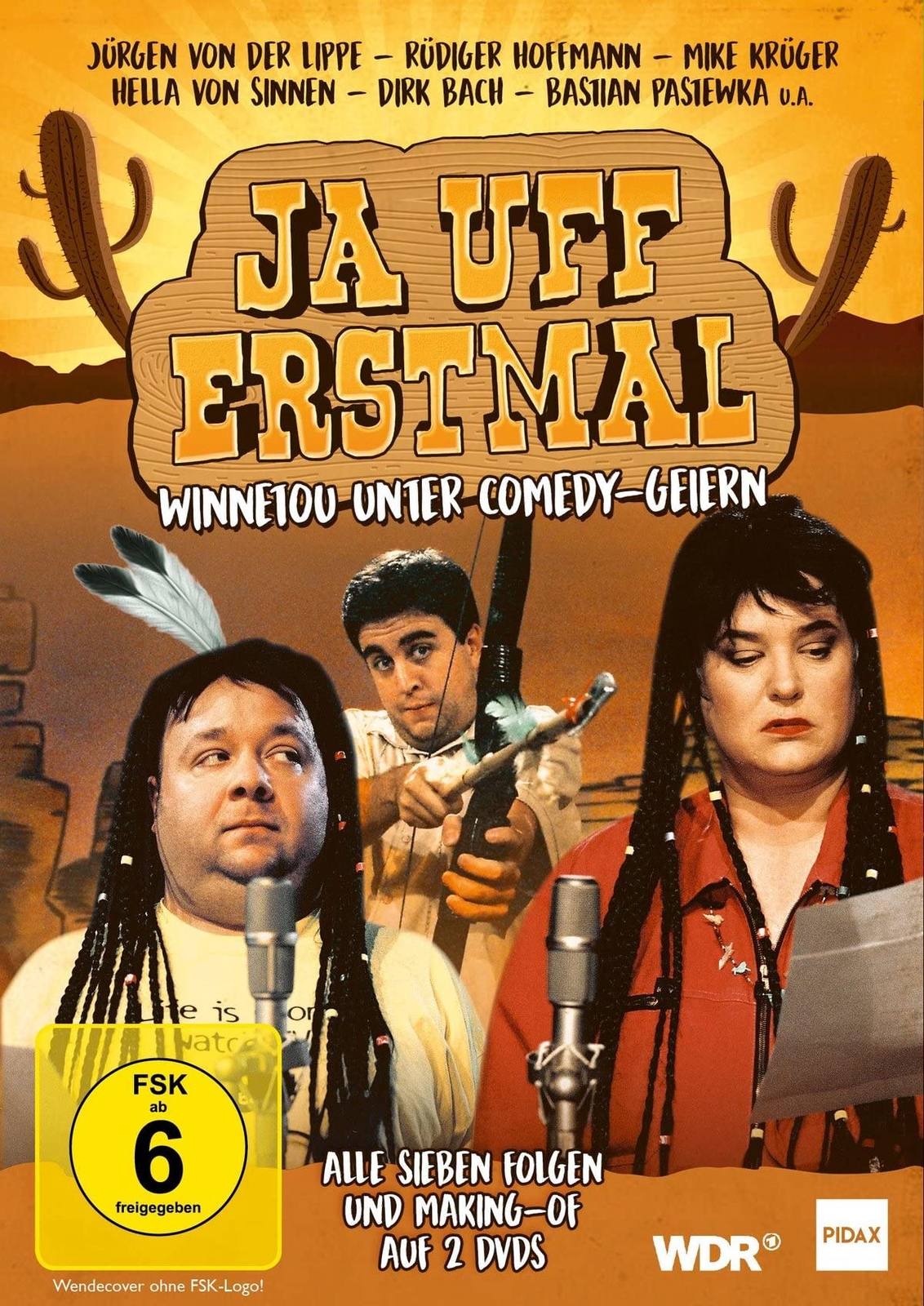 Ja uff erstmal! - Winnetou unter Comedy-Geiern [2 DVDs] (DVD) Jürgen Lippe