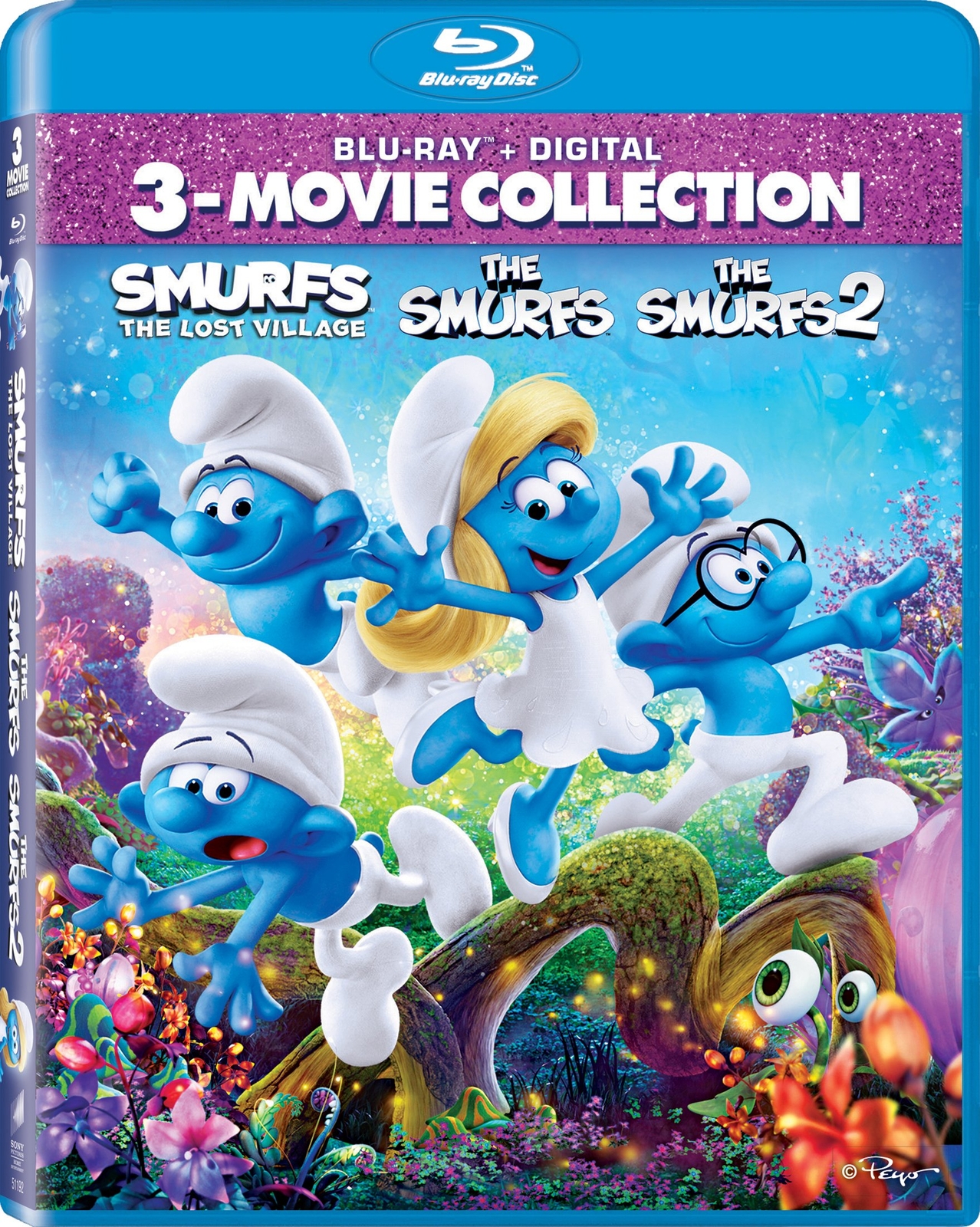 The Smurfs 2 / Smurfs (2011) / Smurfs: The Lost Village - Set (Blu-ray)
