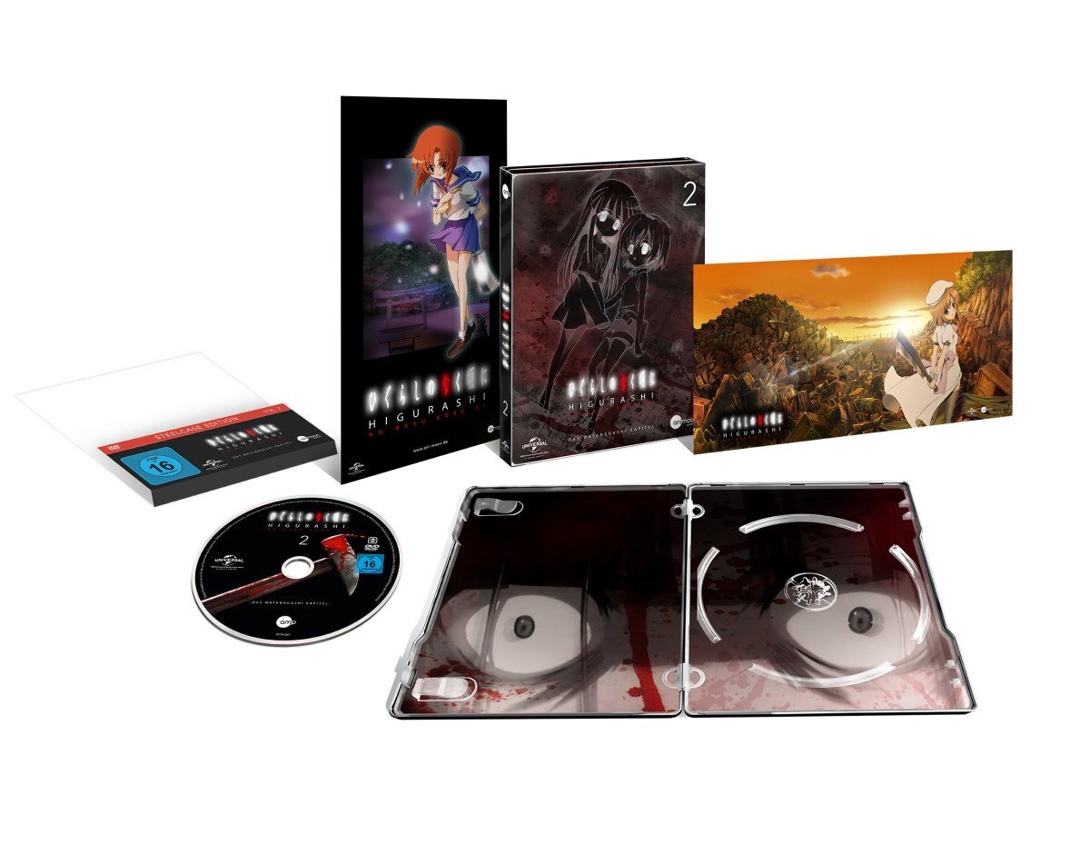 HIGURASHI - HIGURASHI VOL.2 (STEELCASE EDITION) (1 DVD) (DVD)