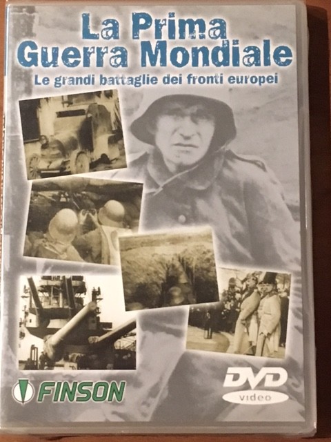 DVD "LA PRIMA GUERRA MONDIALE - Le grandi battaglie dei fronti europei" Nuovo