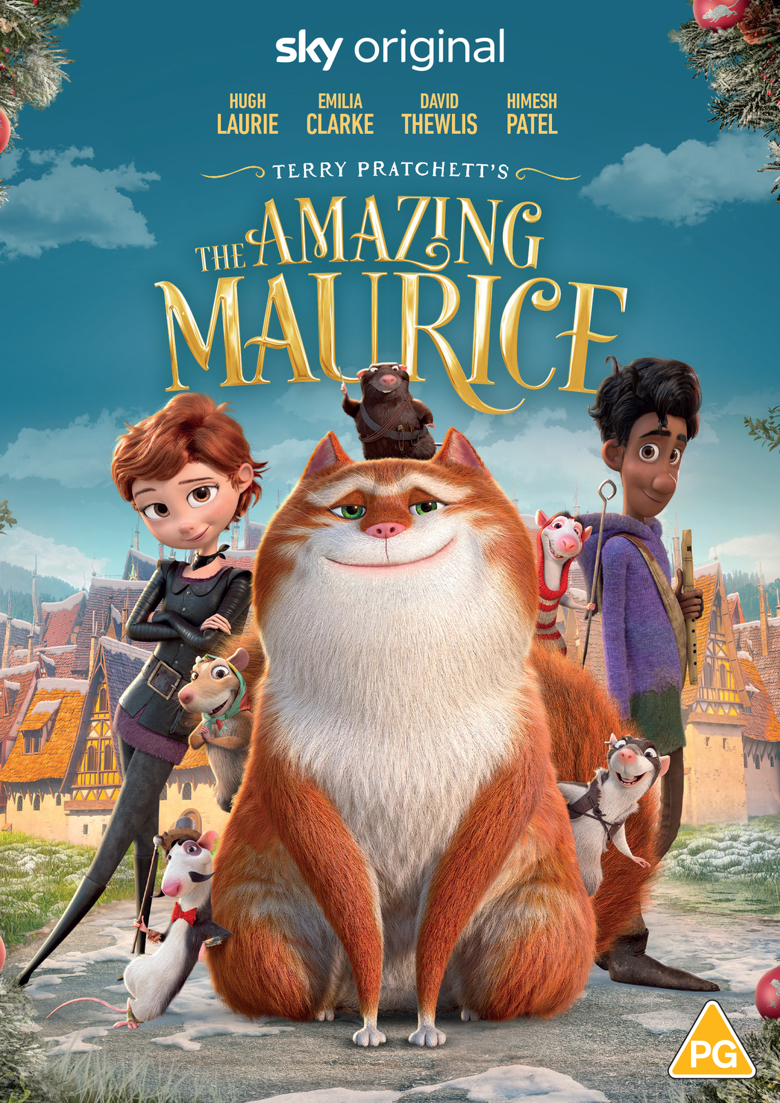 The Amazing Maurice (DVD) Hugh Laurie Emilia Clarke