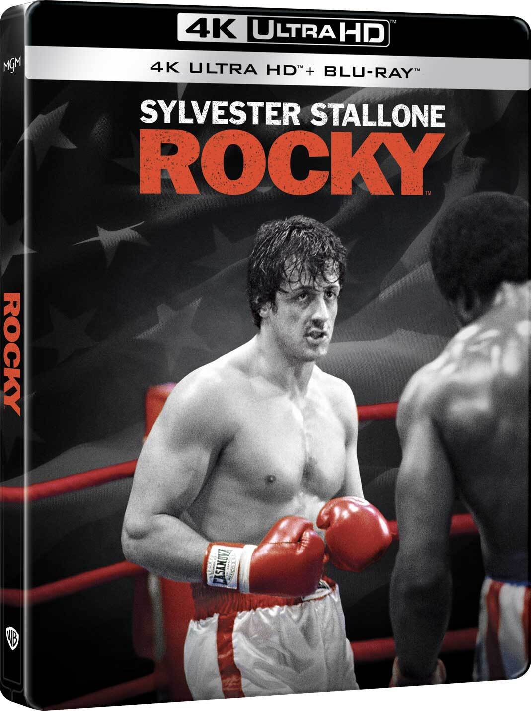 Blu-Ray 4K Uhd Rocky (Steelbook) (4K Ultra Hd + Blu-Ray)