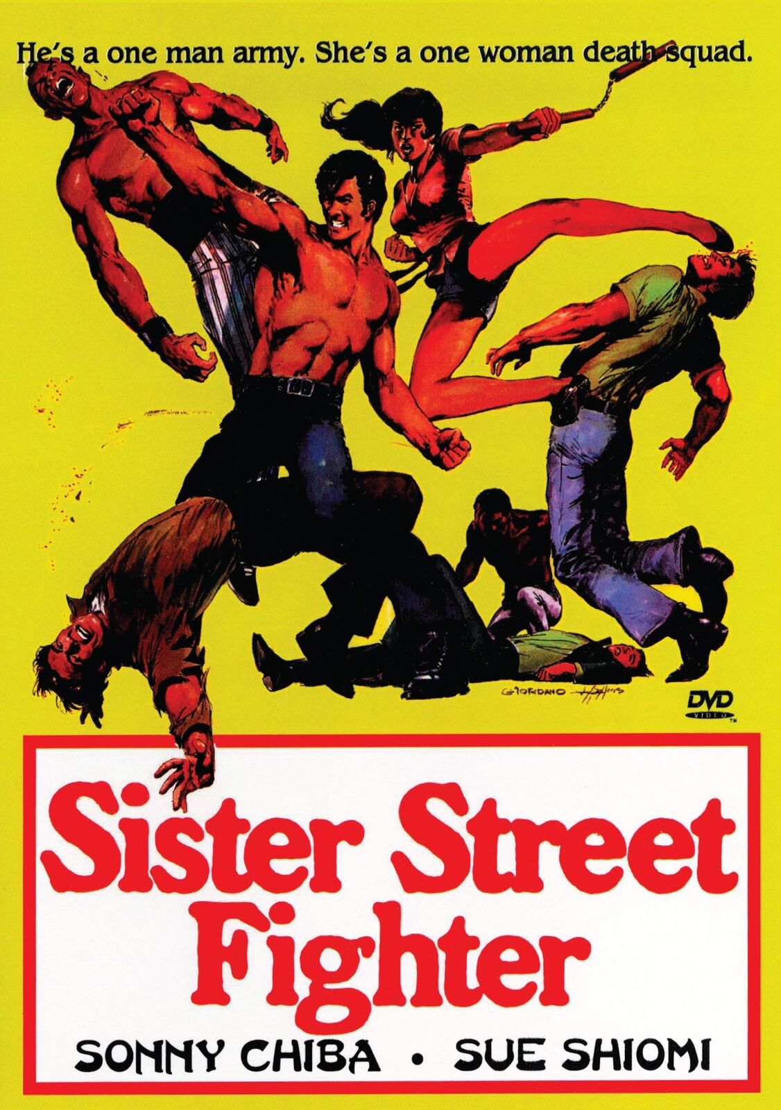 Sister Street Fighter (DVD) Sue Shiomi Sonny Chiba Asao Uchida Sanae Ôhori