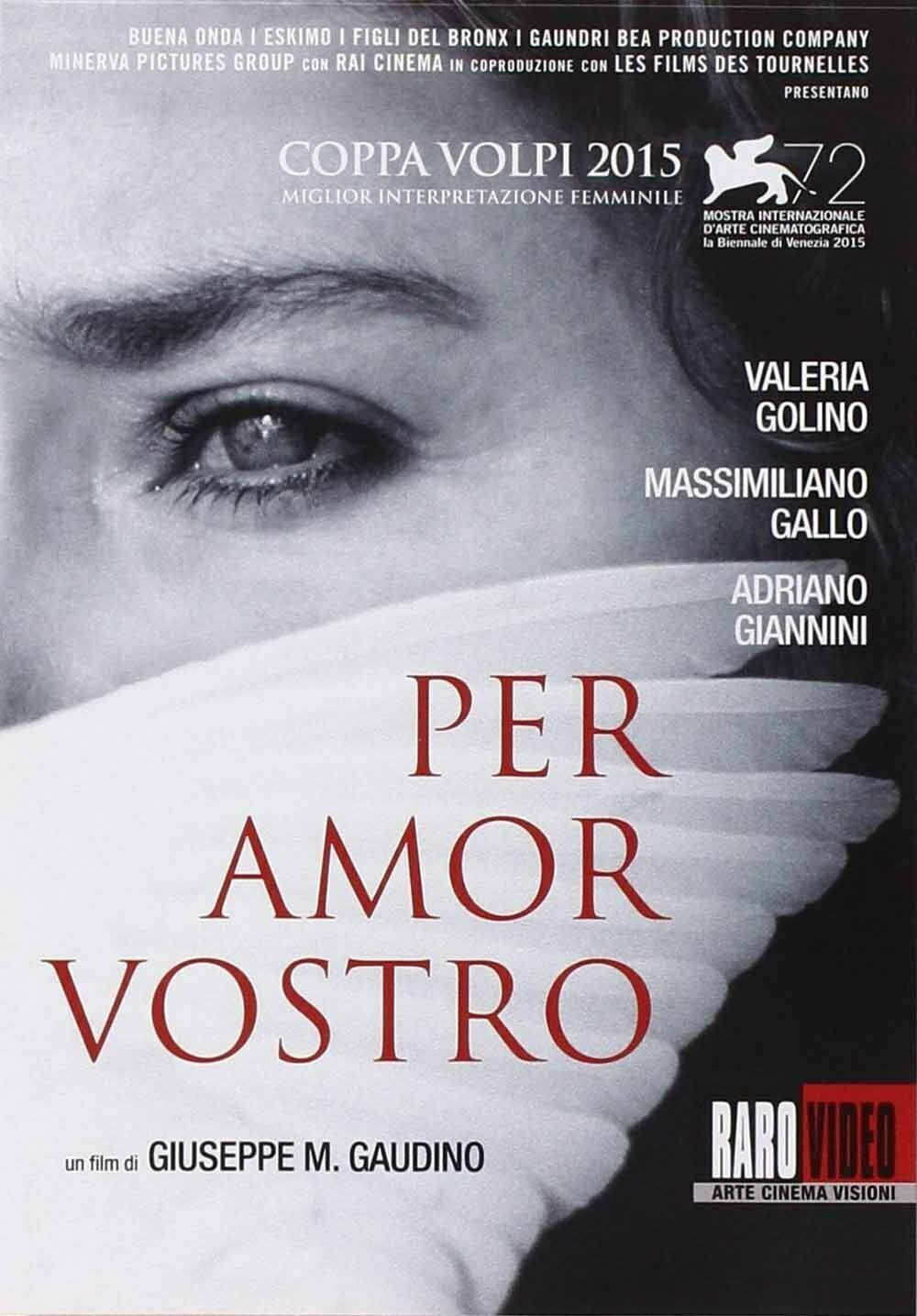 Dvd Per Amor Vostro
