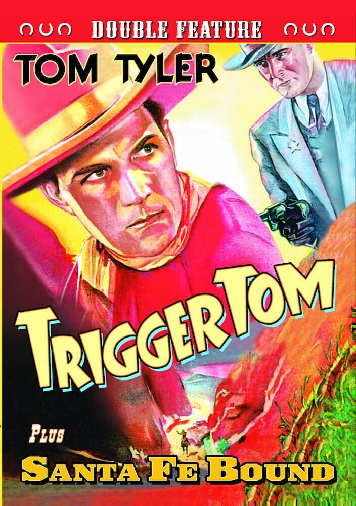 Tom Tyler Double Feature: Trigger Tom (1935) / Santa Fe Bound (1937) (DVD)