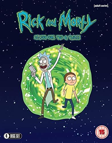 Rick & Morty Season 1-3 Blu-Ray (Blu-ray)