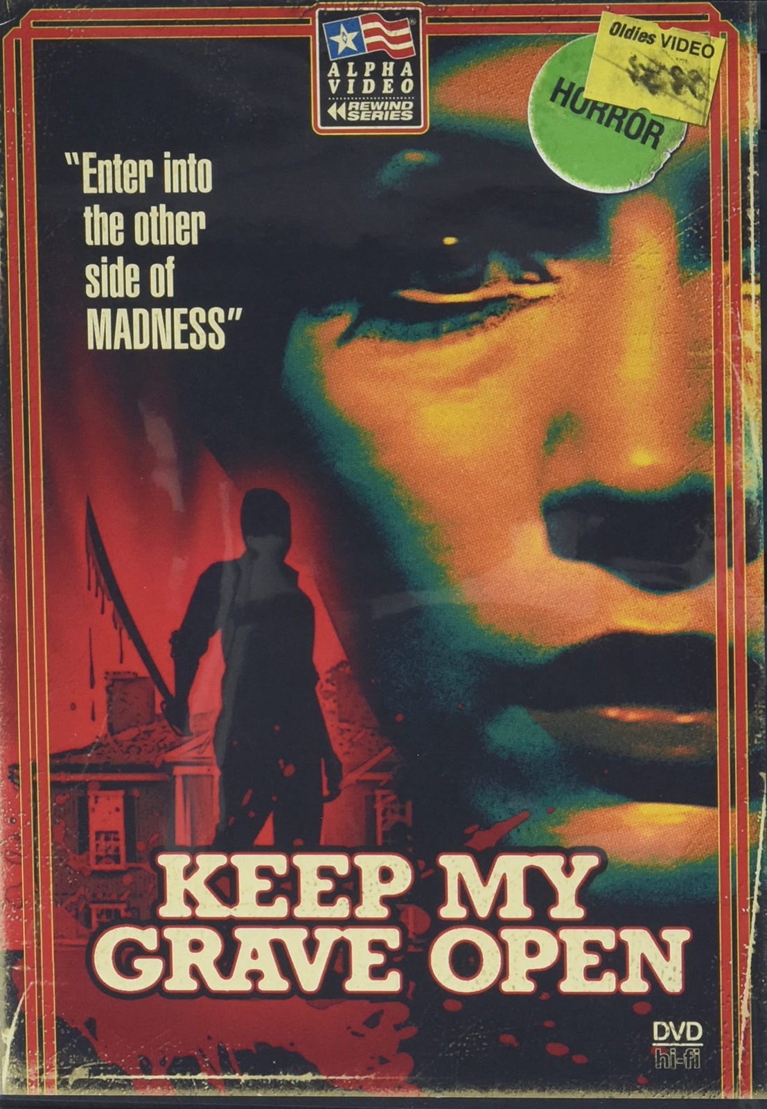 Keep My Grave Open (Retro Cover Art) (DVD) Camilla Carr Chelcie Ross