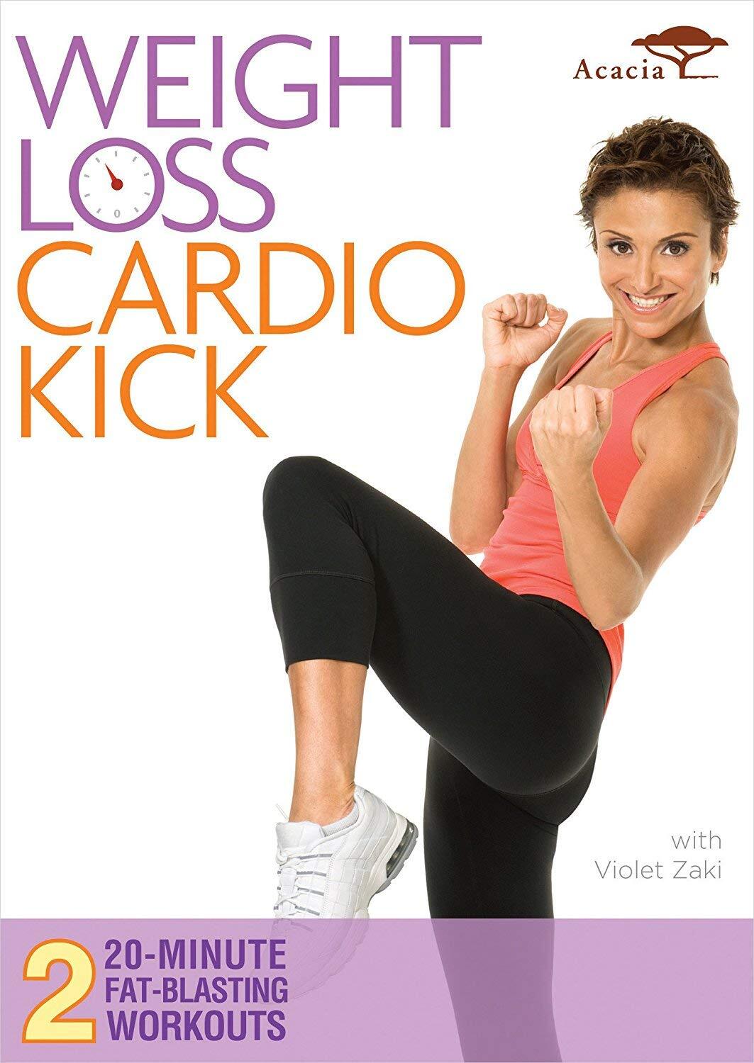 WEIGHT LOSS CARDIO KICK (DVD) Violet Zaki