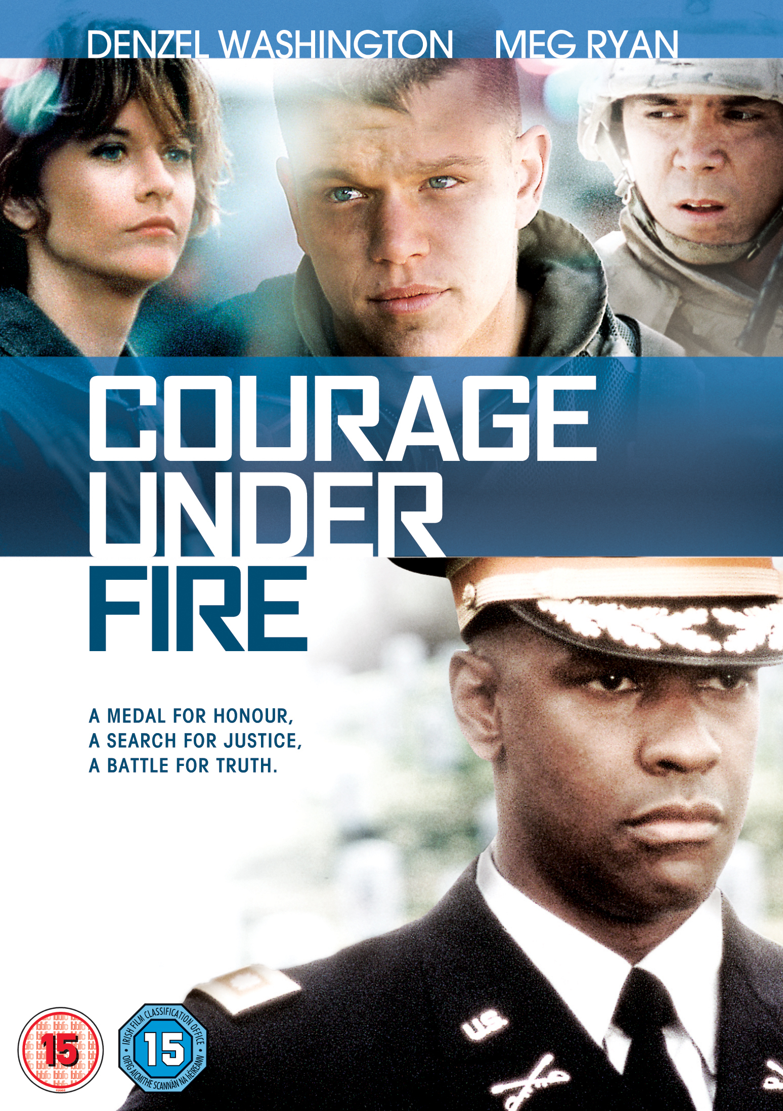 Courage Under Fire (DVD) Scott Glenn Zeljko Ivanek Lou Diamond Phillips Meg Ryan