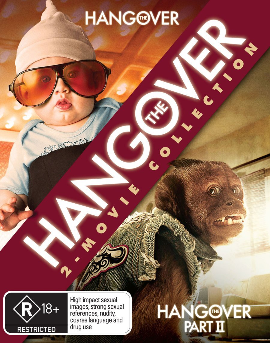 The Hangover (R18+) / The Hangover Part II (Blu-ray)