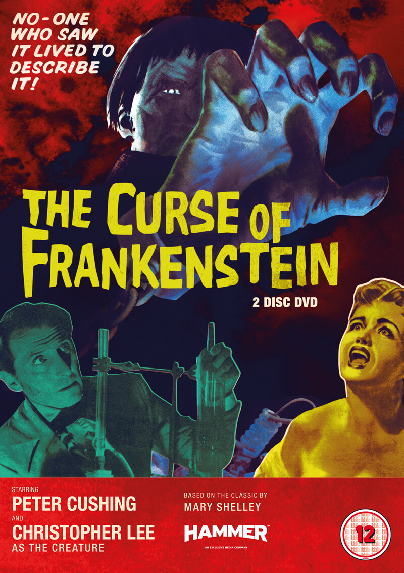The Curse of Frankenstein (DVD) Melvyn Hayes Fred Johnson Noel Hood Sally Walsh