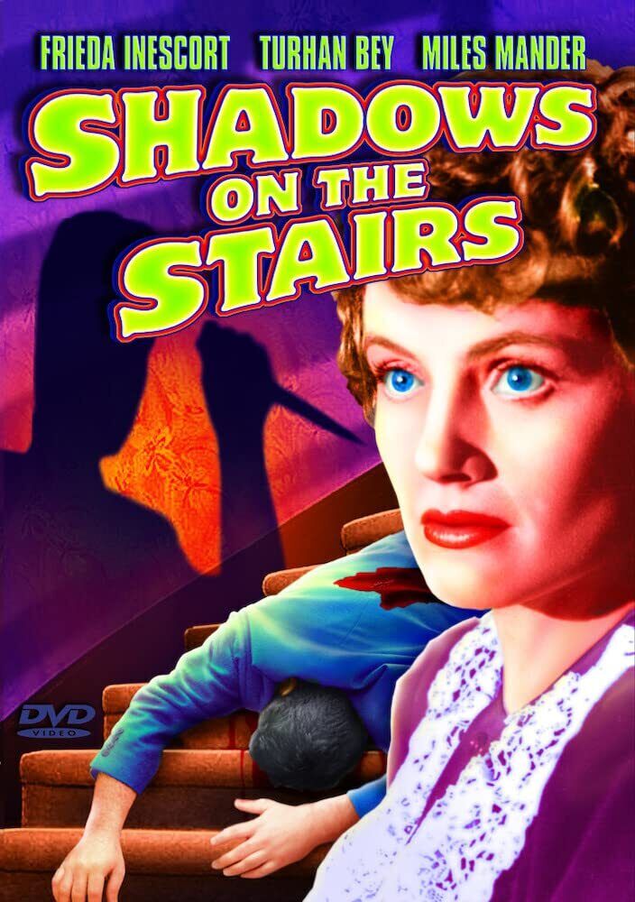 Shadows On The Stairs (DVD) Frieda Inescort Miles Mander Turhan Bey