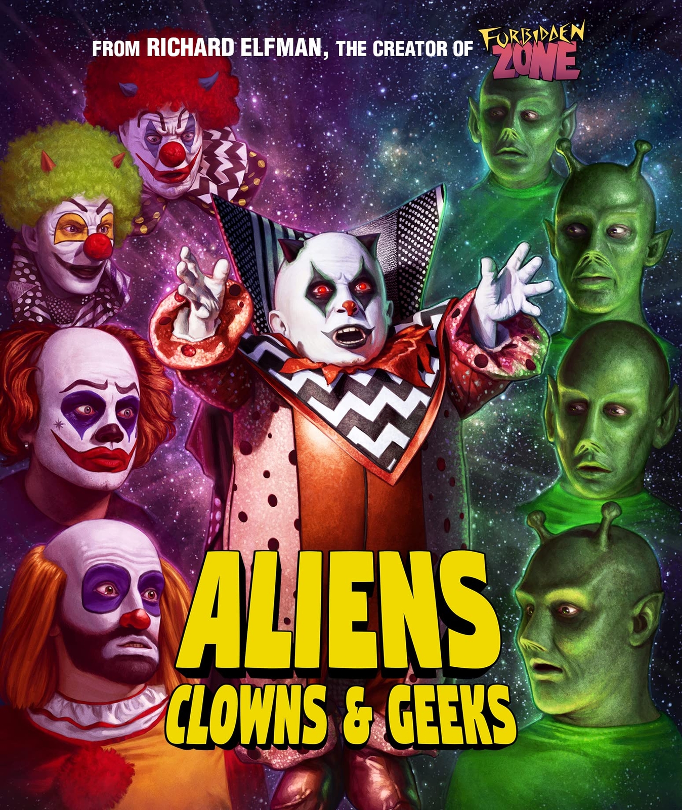 Aliens, Clowns & Geeks (Blu-ray) French Stewart George Wendt Bodhi Elfman