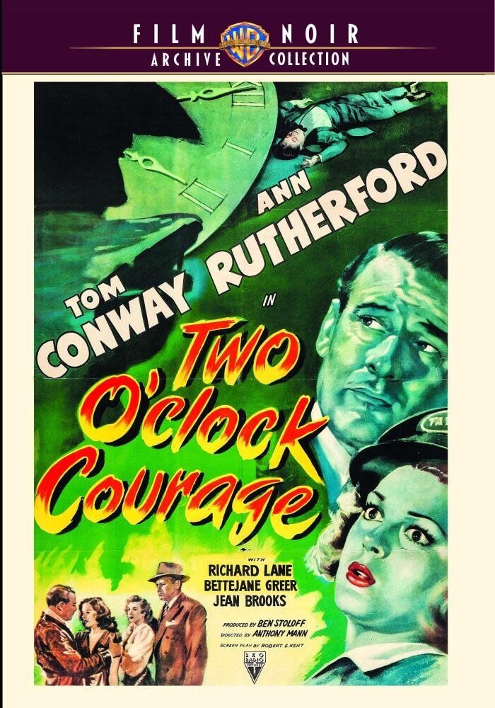 Two O'Clock Courage (DVD) Lester Matthews Richard Lane Roland Drew Tom Conway