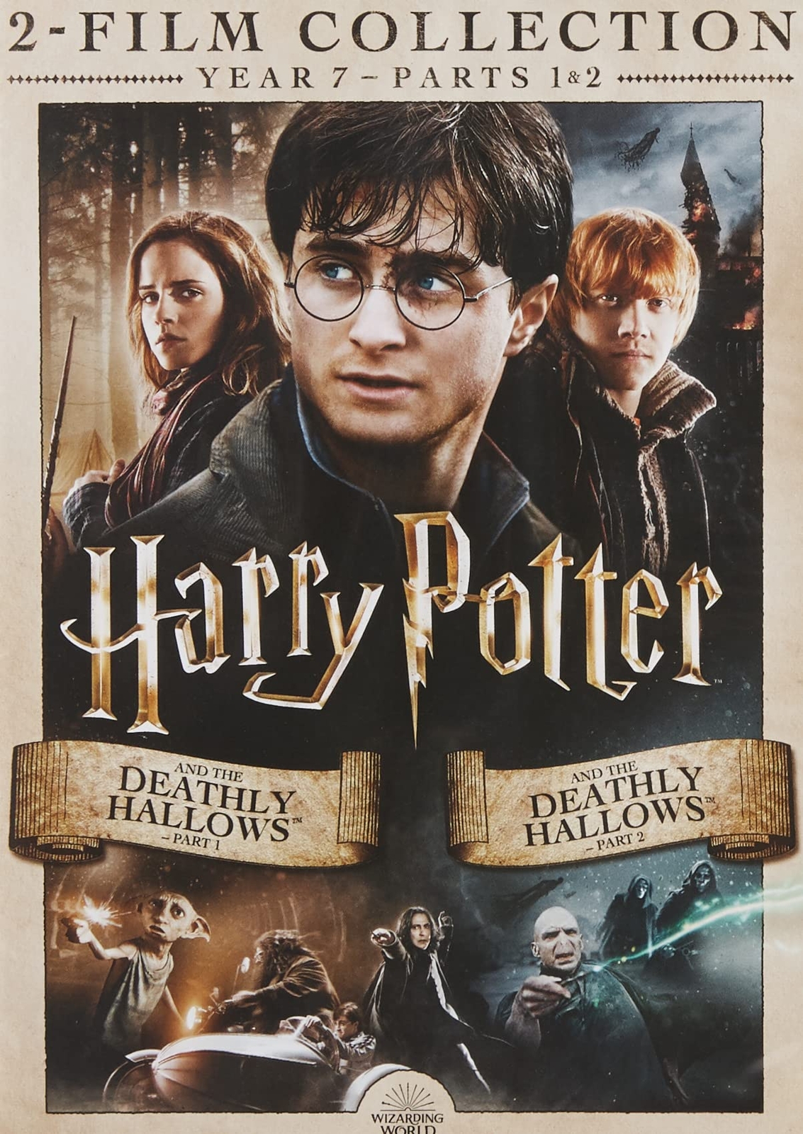 Harry Potter: Deathly Hallows, Part 1&2 (2pack/DVD) (DVD) Various