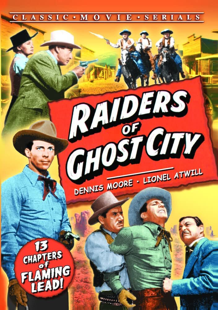 Raiders of Ghost City (DVD) Dennis Moore Lionel Atwill