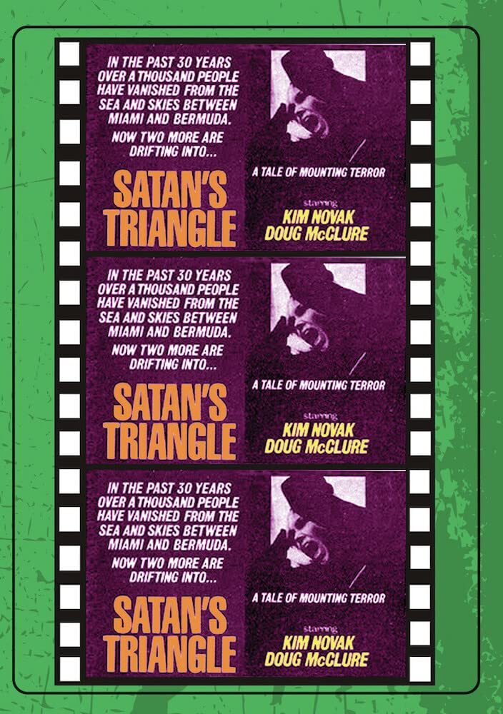 Satan's Triangle (DVD) Alejandro Rey Doug McClure Ed Lauter Jim Davis Kim Novak