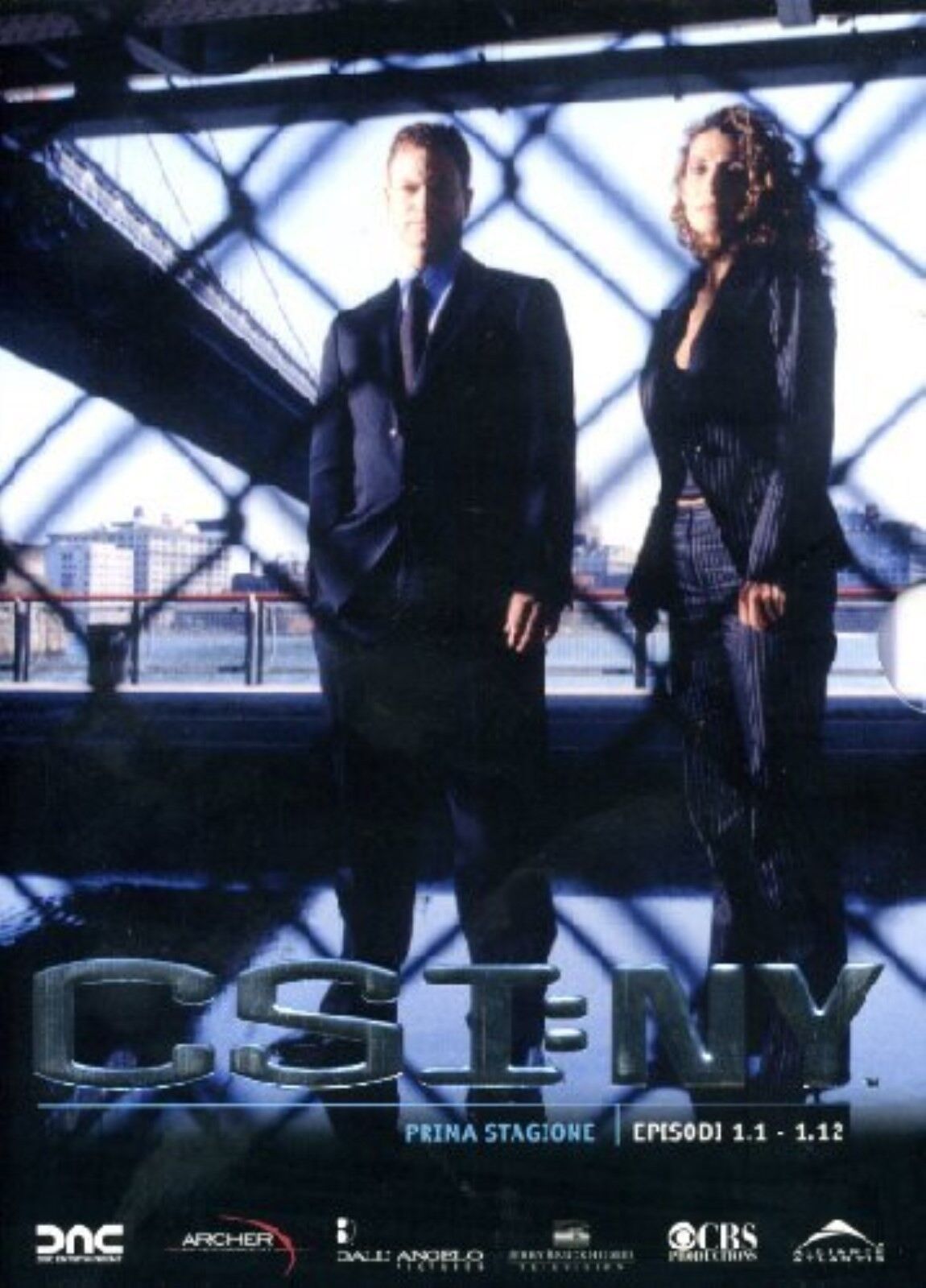 COFANETTO DVD - C.S.I. CSI NEW YORK STAGIONE 1 VOLUME 1 EPISODI 1-12 (3 DVD)