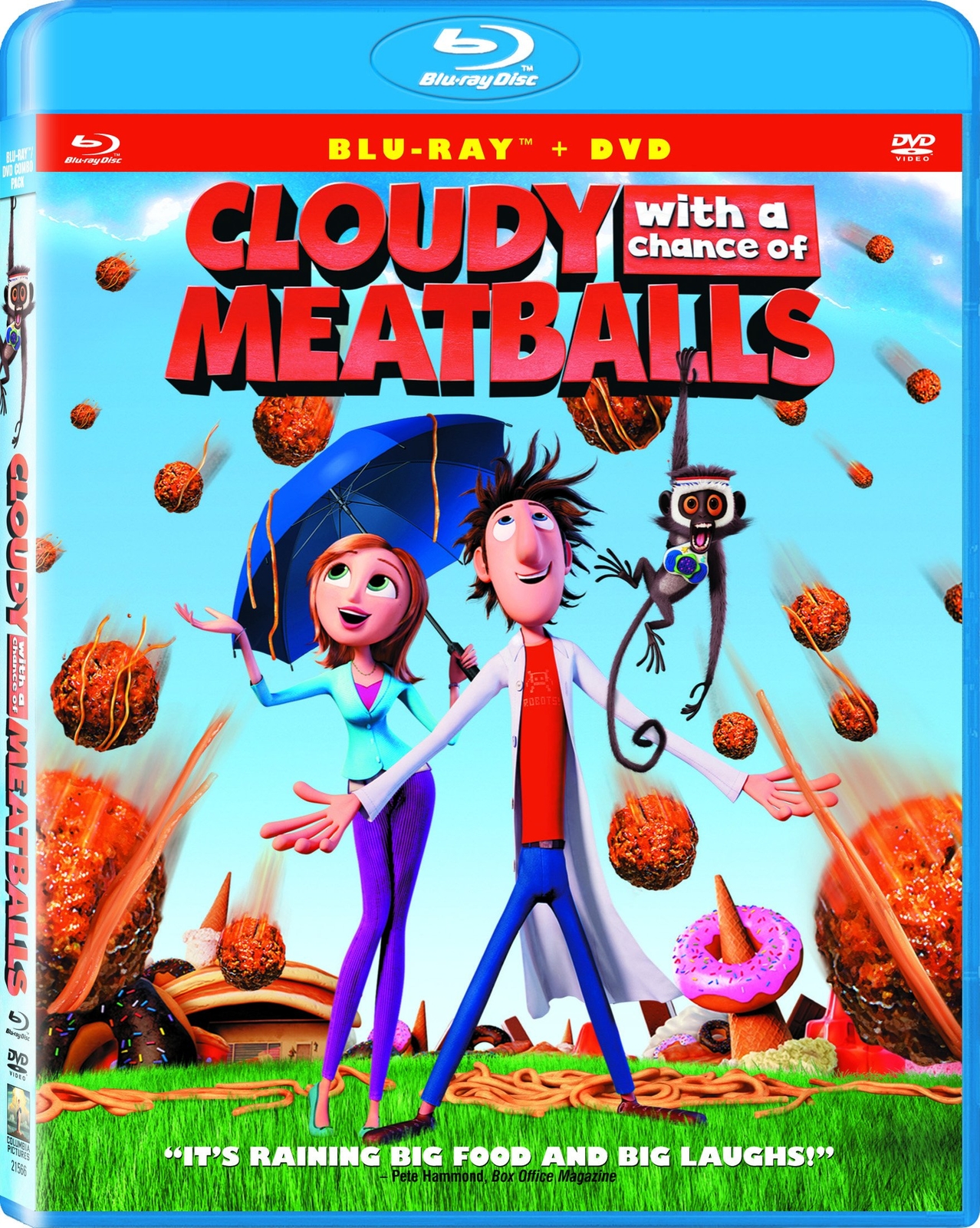 Cloudy with a Chance of Meatballs [Blu-ray] (Blu-ray) Anna Faris Bruce Campbell