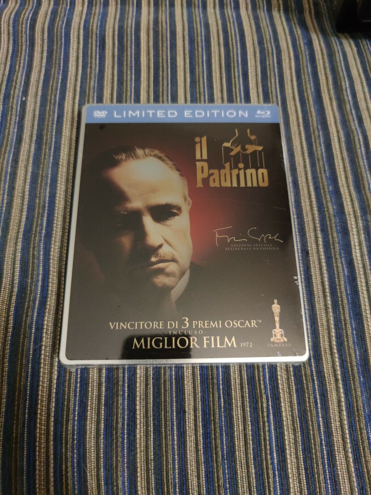 IL PADRINO Steelbook Limited Edition Dvd + Blu Ray NUOVO SIGILLATO!!!!
