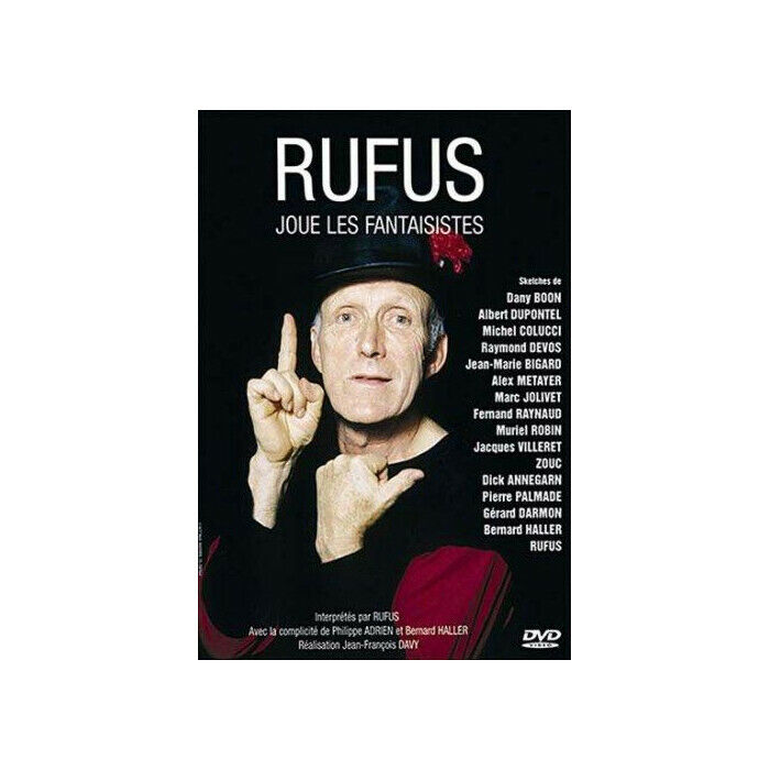 Rufus Guancia Le Fantasiose DVD Nuova