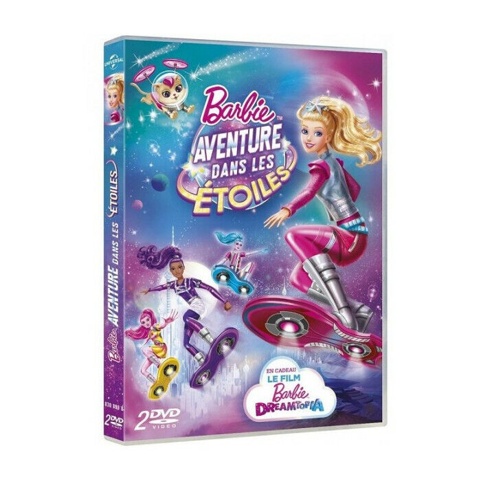 Barbie: Avventura Nel Le Stelle + Barbie Dreamtopia DVD Nuova